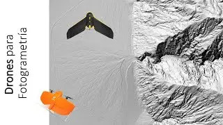 Drones para Fotogrametría : Ebee, Mavic Pro 2, Phantom RTK, Wingtra, Matrice, etc.