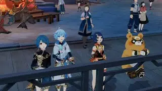 Chongyun and Xingqiu All Special Dialogue and Locations from Lantern Rite Genshin Impact 2.4
