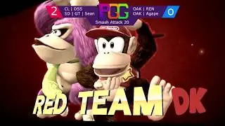 Smash Attack 20 Doubles: DSS/Sean Vs. REN/Agape