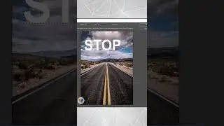 How to Create Text Effect On Road  in Photoshop  