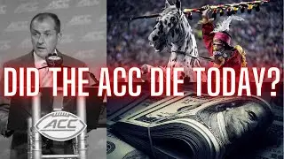 Did The ACC Conference Die Today?
