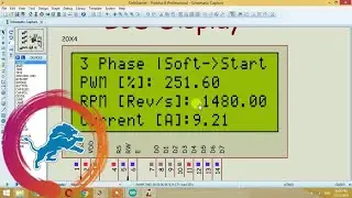 Soft Start & Soft Stop of 3 Phase Induction Motor