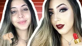 MAKE TOP SÓ COM PRODUTOS BARATINHOS! ♡Amanda Borges