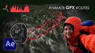 3D TERRAIN Map Route Animation in Adobe After Effects🌎GEOlayers 3