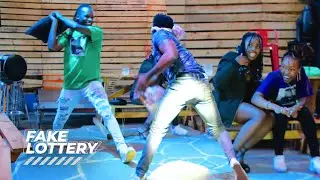 INSANE BlindFolded Pillow Fighting CHALLENGE! #FakeLottery EP 8