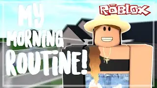 Rivactic | My morning routine | Roblox bloxburg (read desc pls)