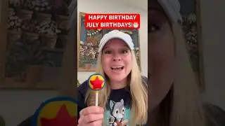 HAPPY BIRTHDAY JULY BIRTHDAYS! 🥳 #shorts
