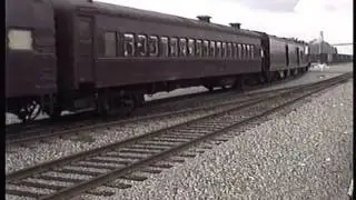 British Columbia steam train at Vancouver