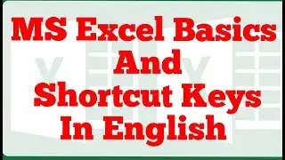MS Excel Basics and Shortcuts in English | MS Office | SUNSHINE REVELATION