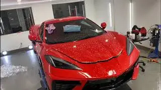 Car Detailing Paint Correction For 2020 Corvette C8 | Ceramic Coating Toronto & Markham