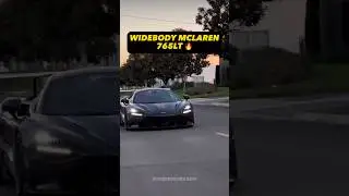 WIDEBODY MCLAREN 765LT 😎 #mclaren #supercars