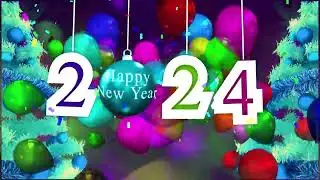 Новогодние футажи 2024