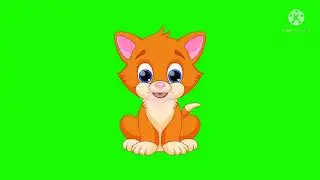 talking cat green screen ncs