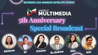 DISTRICT MULTIMEDIA 5th ANNIVERSARY SPECIAL BROADCAST | INCRadio Los Angeles, CA | August 31, 2024