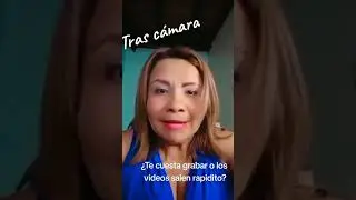 Tras cámara de mis grabaciones