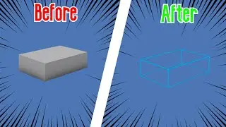 How to make a Part Invisible in Roblox Studios