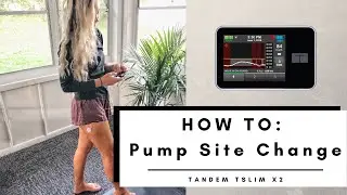 How To: Insulin Pump Insertion (Tandem Tslim 2x)