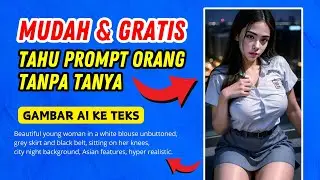 KITA BONGKAR‼️ 2 Cara Mencari Prompt Gambar AI Orang Lain Tanpa Tanya pada yang Buatnya