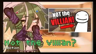 Mcyt React To Dream is Not a Villain? || Gacha Club || Sheeka Shanti