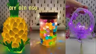 Series DIY tự làm đèn ngủ của Trâm Suri Mun | đèn ngủ trái thơm, đèn ngủ con sứa, đèn ngủ hoa sen,..
