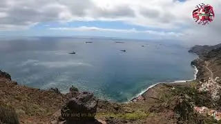 Teneriffa - Mirador la Atalaya und Semaforo de Anaga.