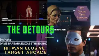 The Detours Hitman 3 Elusive Target Arcade with The Politician The Stowaway The Appraiser