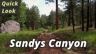 Quick Look: Sandys Canyon Trail Hike - Flagstaff, Arizona