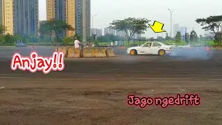 ngedrift | mobil latihan drifing..drift