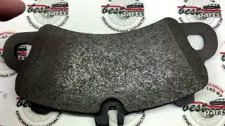 9Y0698151AR, 9Y0 698 151 AR Колодки тормозные передние черный суппорт Porsche Cayenne 9YA