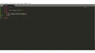 First Program In HTML #html #programming #costamcode #website #websitedesign