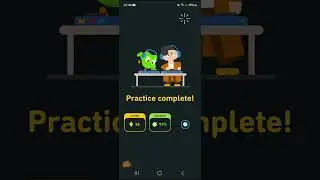 Doing my Duolingo!