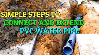 How to Extend a PVC Pipe | Pipe Fittings | Pipe Blanking Plugs | Pipe Extensions