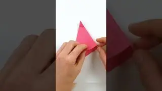 Heart made of paper Valentine's day craft 