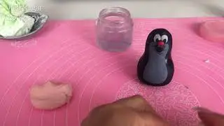 Der kleine Maulwurf - cake topper TUTORIAL