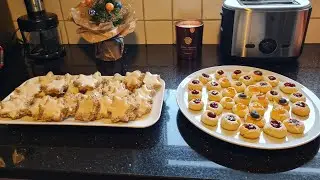 Vlog 🇩🇪/Weihnachtsplätzchen🧑‍🎄/Рождественское 🌲Печенье 🍪/Два рецепта Ангельские Глазки