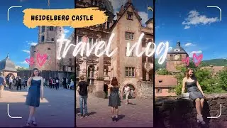 A day trip to Heidelberg Castle, Germany from Giessen || Exploring cities in Germany