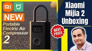 Xiaomi Mijia 2 Portable Electric Air Compressor Inflator | Unboxing Review | TECHNICAL SAJID