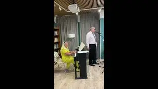 Эх, дороги - Владимир Бескибалов, piano - Елена Леменкова. Таганский район, Москва. 22.05.23г