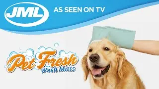 Pet Fresh Wash Mitts from JML