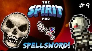 Skeletron in Terraria Spirit Mod - Let's Play Episode 9 | Melee & Mage Terraria Playthrough