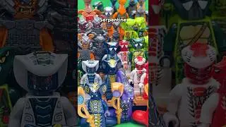 EVERY Ninjago Snake Minifigure in 60 Seconds! 🐍