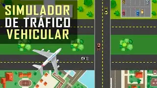 🚀 SIMULADOR DE TRÁFICO VEHICULAR EN POWER POINT 2019 | Animaciones cíclicas |Tránsito| Transición 🔴
