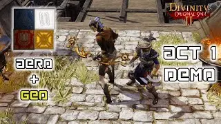 FOUR ELEMENTAL WARRIORS MOD: Act 1 Aero & Geo Demo | DIVINITY: ORIGINAL SIN 2