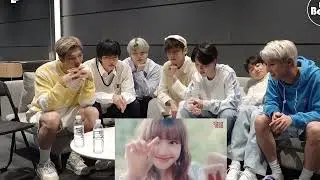bts reaction to couple Lizkook