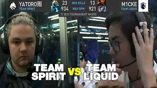 YATOROGOD GOES AFTER THE SECOND AEGIS - TEAM SPIRIT vs TEAM LIQUID TI2023 - The internatonal  Finals