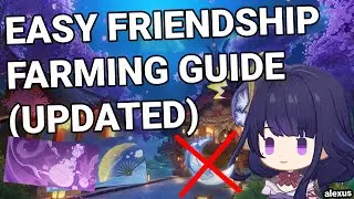 [UPDATED] Fastest Way to Farm Friendship EXP in Genshin (No Resin) | Genshin Impact