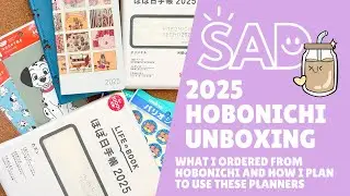 Hobonichi Unboxing + How I Plan to Use the Planners