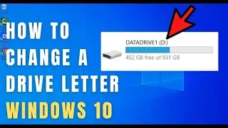 how change driver letter windows 10