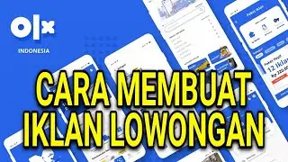 CARA MEMBUKA IKLAN LOWONGAN PEKERJAAN DI OLX (GRATIS)