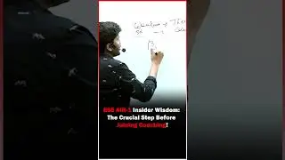ESE AIR 1 Insider Wisdom | The Crucial Step Before Joining Coaching🧐